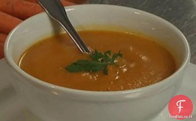 Zuppa di zucca cremosa