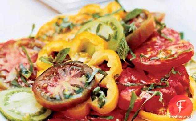 Insalata di pomodoro cimelio marinato