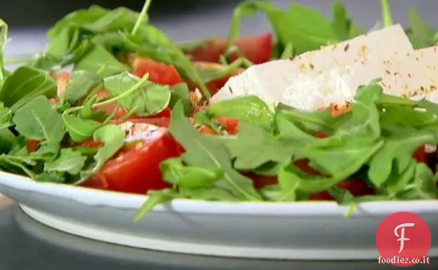 Insalata di origano, Feta e pomodoro