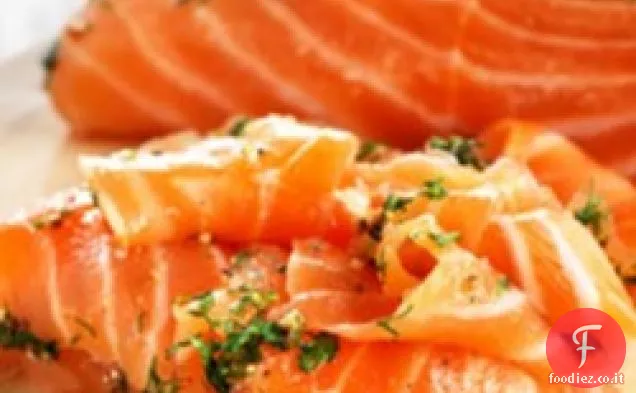 Gravlax con salsa di Senape