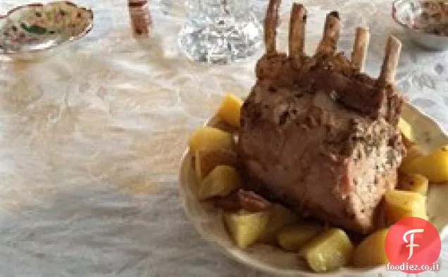 Lombo di maiale brasato di birra