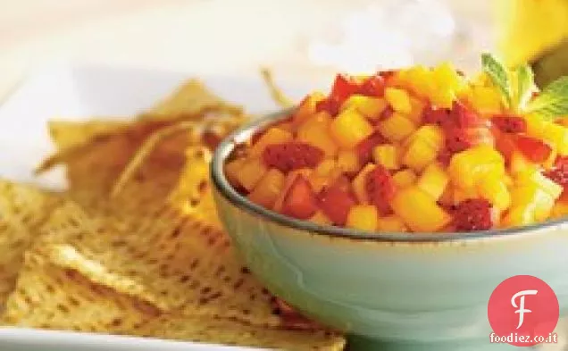 Salsa di mango e fragola