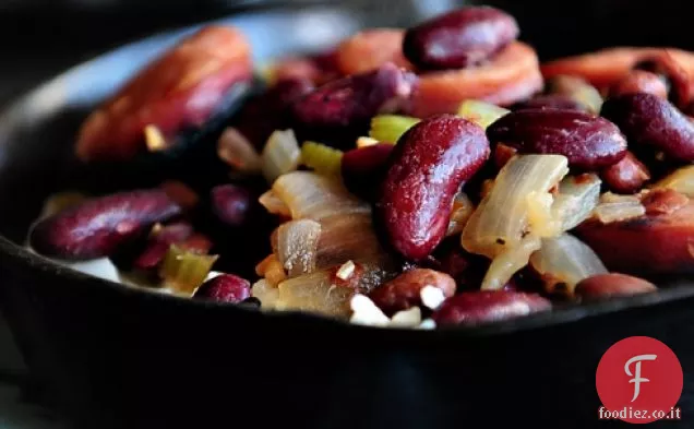 Fagioli rossi e riso