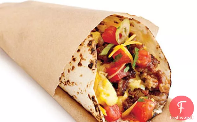 Salsiccia-Involtini di uova