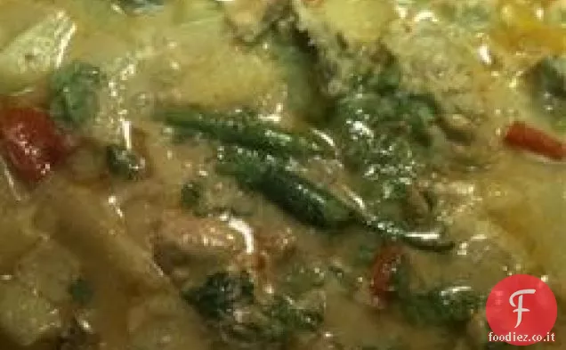 Pollo di patate pakistano