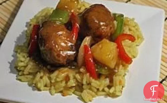Polpette in agrodolce