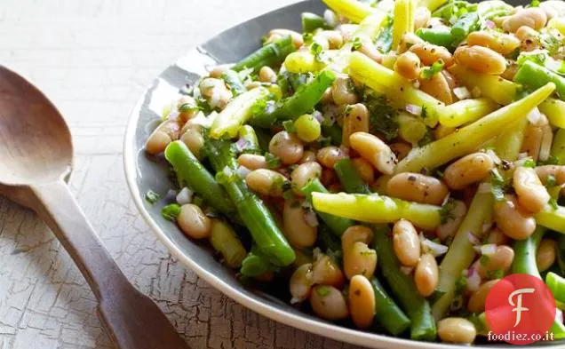 Insalata di fagioli da giardino