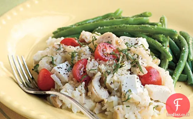 Risotto di pollo al forno