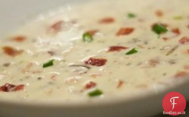 Zuppa di riso selvatico di tacchino