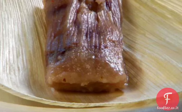 Mela con Tamale di noci pecan