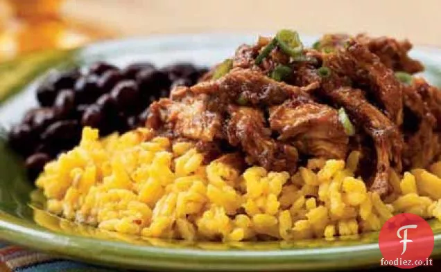 Talpa di pollo in stile Puebla facile