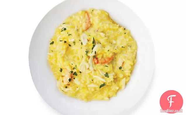 Risotto cremoso ai frutti di mare
