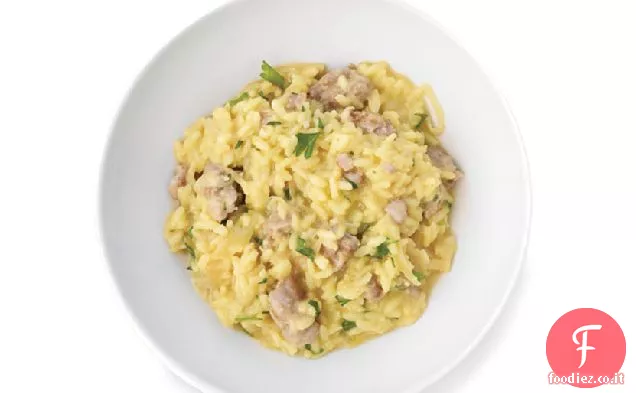 Risotto al finocchio e Salsiccia
