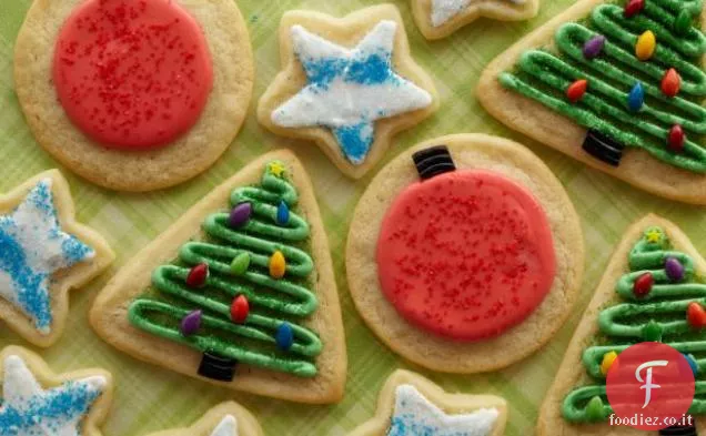 Biscotti di zucchero ghiacciato di Jennifer