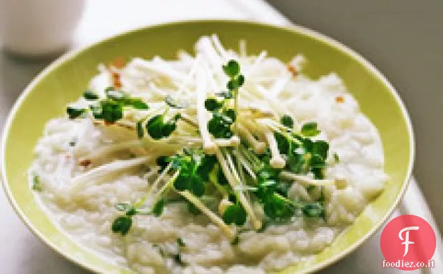 Risotto Giapponese con Funghi e Scalogno