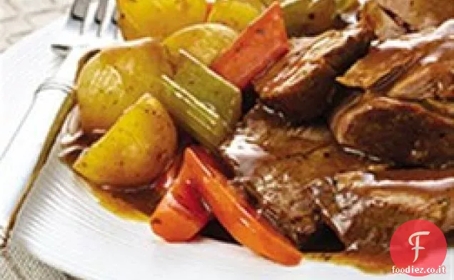 Cottura lenta Arrosto salato