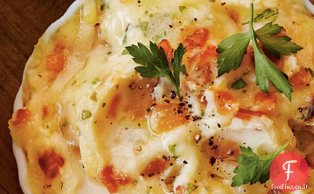 Caramellato cipolla purè di patate Cuocere