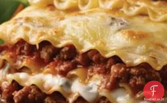Lasagne di manzo e funghi