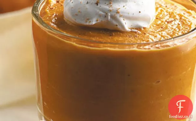 Budino di torta di zucca