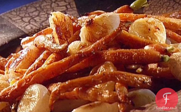 Carote Arrosto e Cippolini