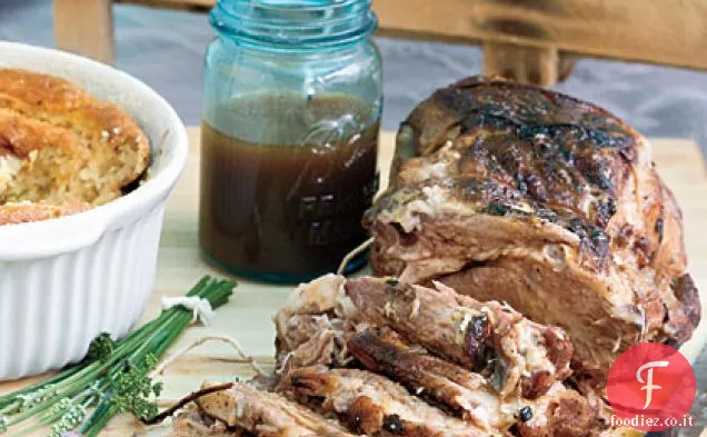 Arrosto di maiale con sugo di Carolina
