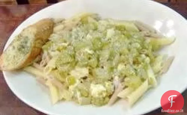 Pomodoro verde Pasta Toss