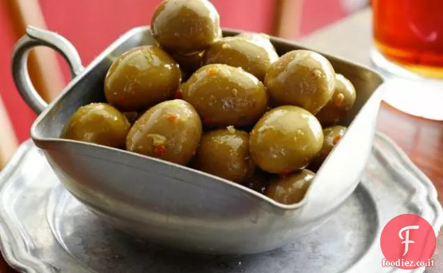 Olive marinate agli agrumi
