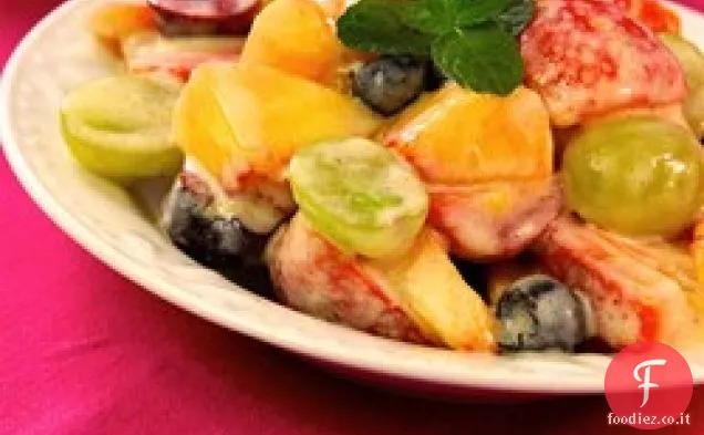 Come il condimento per insalata di frutta di nessun altro