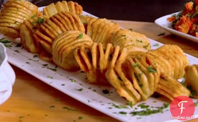 Patate arrosto di Hasselback