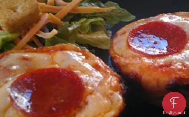 Facile Pepperoni Pizza Muffin