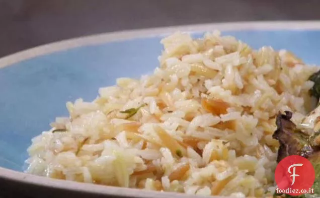 Pilaf profumato al timo