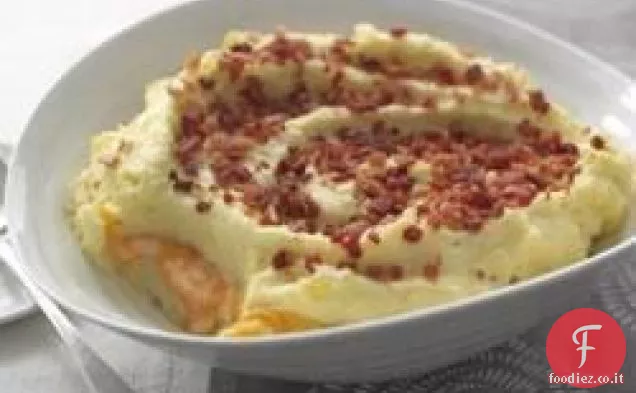 Cheddar-Casseruola di purè di patate