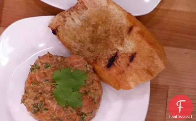 Tartaro di salmone