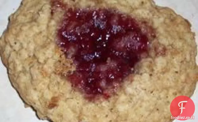 Impronte digitali di farina d'avena