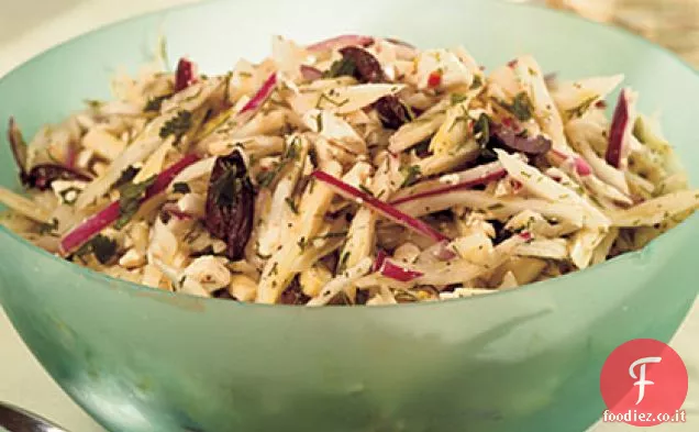 Finocchio, feta e insalata di cavolo Kalamata