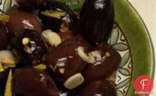 Olive al forno all'arancia e Rosmarino