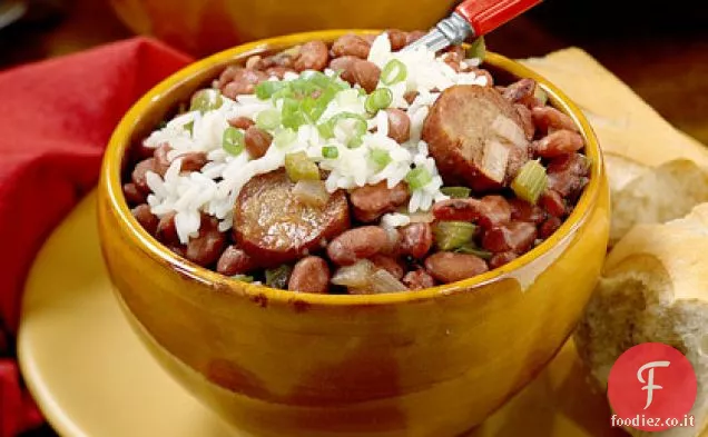 New Orleans Fagioli rossi e riso