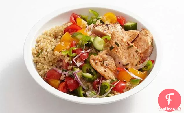 Insalata di tacchino e quinoa