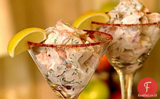 Cocktail di insalata di aragosta