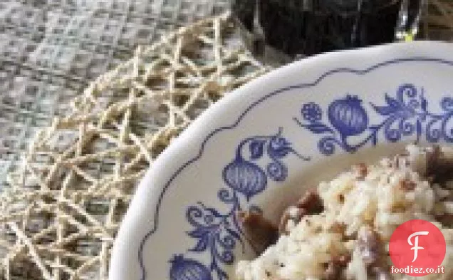 Risotto alla trippa di canna