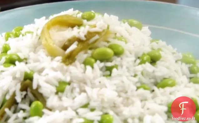 Riso Edamame allo zenzero