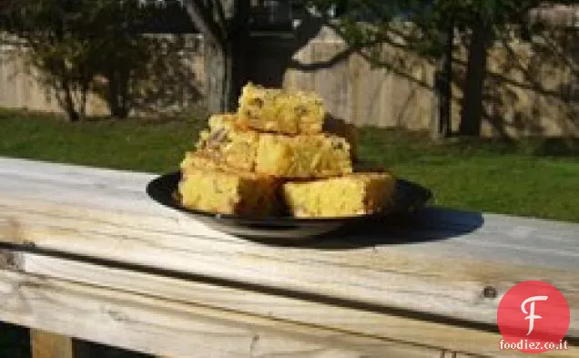 Cioccolato Bianco Blondie Brownies