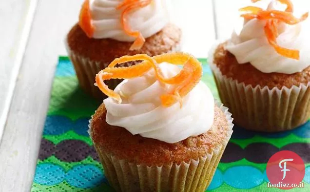Mini carota Cupcakes