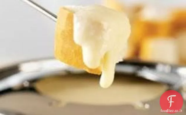 Fonduta di formaggio svizzero