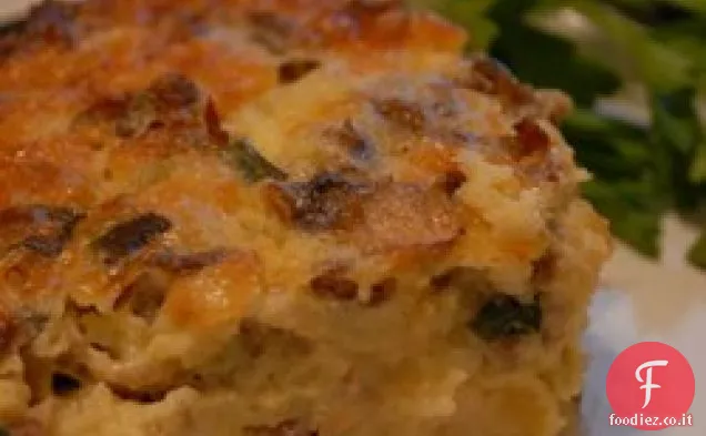 Casseruola di uova di salsiccia