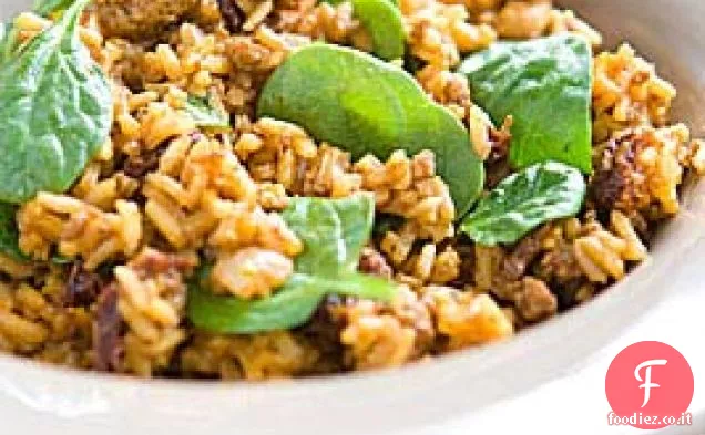 Riso Chorizo e pomodoro