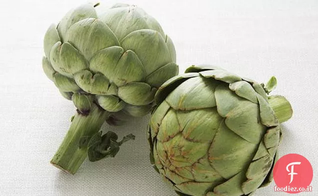 Carciofi arrostiti, carote e finocchi con Halibut arrostito in padella