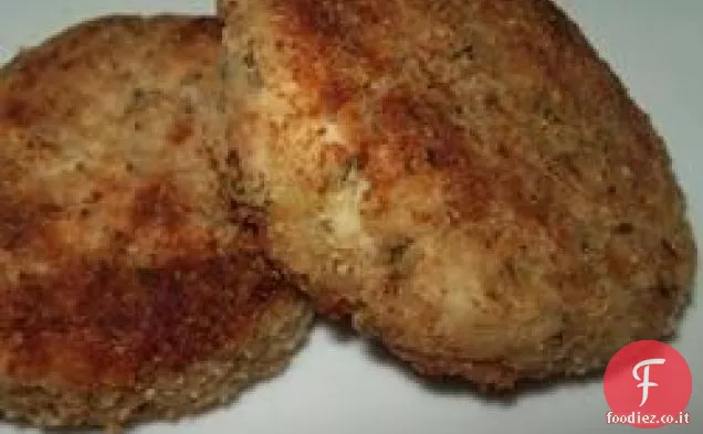 Torte di pollo senza granchi
