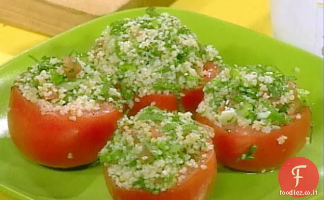 Pomodori ripieni di insalata di Tabbouleh