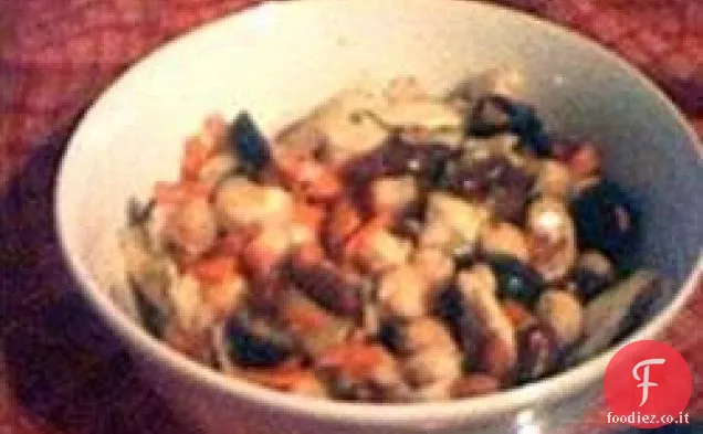 Facile Garbonzalicious piccante carciofo e insalata di fagioli di Jonny